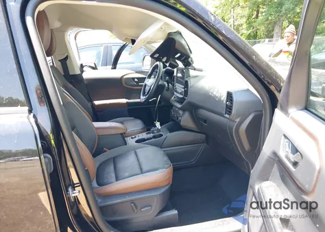 2024 Ford Bronco Sport Outer Banks z USA, uszkodzony, nr VIN 3FMCR9C66RRE17753